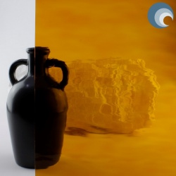 Waterglass Medium Amber 110-8W-F OCS96 122x56cm