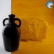 Waterglass Medium Amber 110-8W-F OCS96 61x56cm