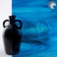 Waterglass Sky and Steel Blue 433-1W-F OCS96 122x56cm