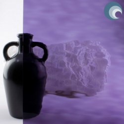 Waterglass Purple 543-2W-F OCS96 30.5x28cm