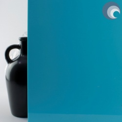 Opaque Smooth Turquoise Blue 233-74S-F OCS96 122x61cm