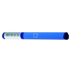 Varilla Transparente Azul Oscuro 056 de 6mm