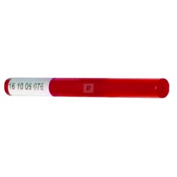 076 Transparent Red Rod 6mm