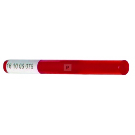 076 Transparent Red Rod 6mm