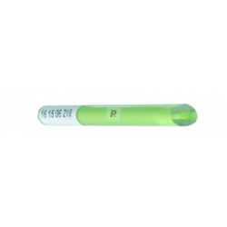 219 Clear/Pea Green Filigree 6mm
