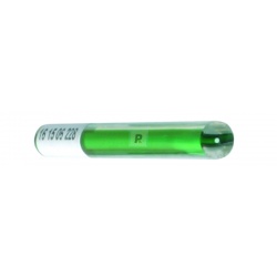 228 Clear/Green Filigree 6mm