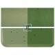 1141 Olive Green Transparent 89x51cm