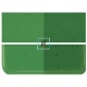 Bullseye Transparente Verde Kelly 1145 25.5x11cm