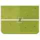 Bullseye Transparente Verde Pino 1241 44.5x51cm