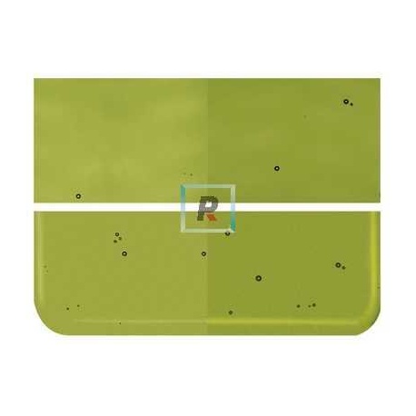 Bullseye Transparente Verde Pino 1241 22x25.5cm