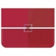1322 Garnet Red Transparent 44.5x51cm