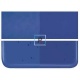Bullseye Transparente Azul Marino 1114 de 2mm 51x43cm