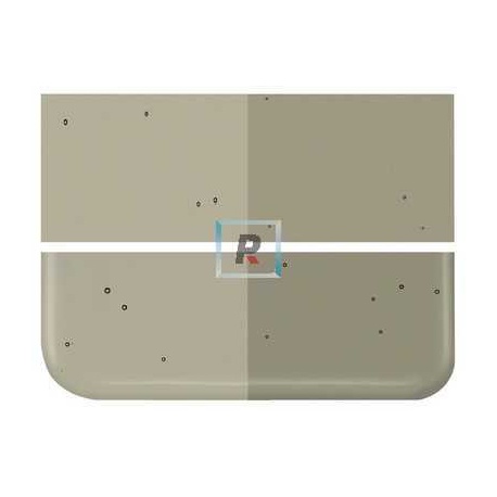 Bullseye Transparente Gris Oregon 1449 de 2mm 51x43cm