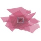 1311 Cranberry Pink Transp.Confetti
