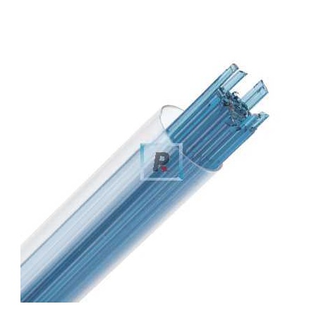 Stringer Transparente Azul Turquesa 1116 de 2mm