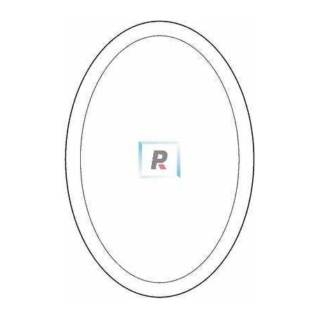 Minibiselado Ovalo de 76,2x127mm