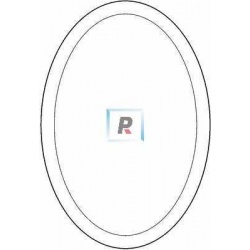 Minibiselado Ovalo de 152,4x279,4mm##
