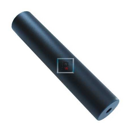 Round black iron column 40x250mm
