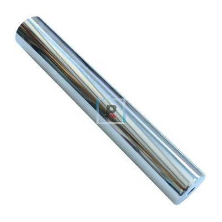 Round polished steel column 40x250mm