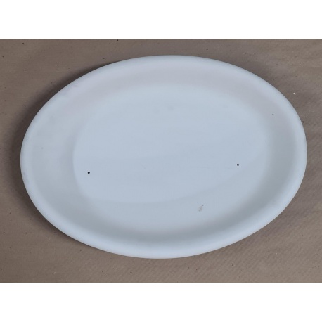 Round plate mold 40x30cm.