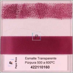 Esmalte Transparente Purpura 550ºC 100 gr.