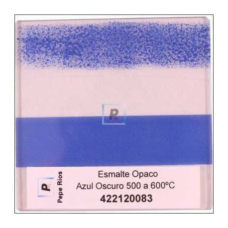 Esmalte Opaco Azul Oscuro 550ªC 100 gr.
