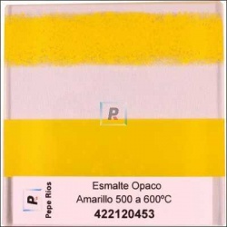 Esmalte Opaco Amarillo 550ºC 100 gr.