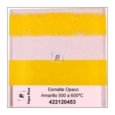 Esmalte Opaco Amarillo 550ºC 100 gr.