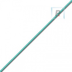 Round Rubber Thread 1,1mm.Turquoise