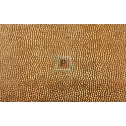 Placa PMC de bronce 5x10cm con textura de guijarros finos