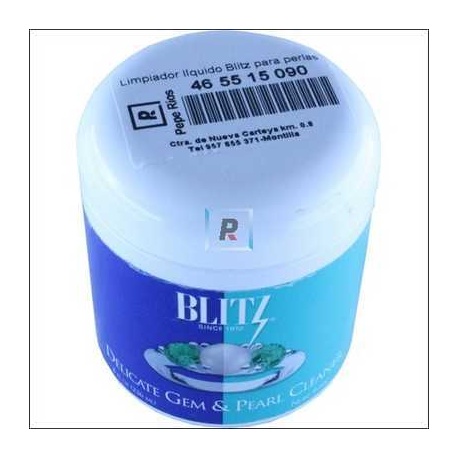 Blitz polishing liquid for pearls