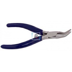 Fine curved end pliers, 115mm