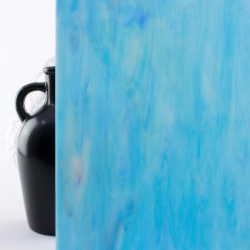 Mondoglass Opal Medium Blue Glass 78x48cm
