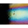 Bullseye Opalescente Negro Rainbow Iridiscente 0100 de 2mm 25.5x21.5cm